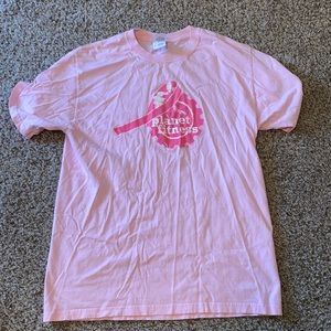 Pink Planet Fitness Breast Cancer Awareness Tee